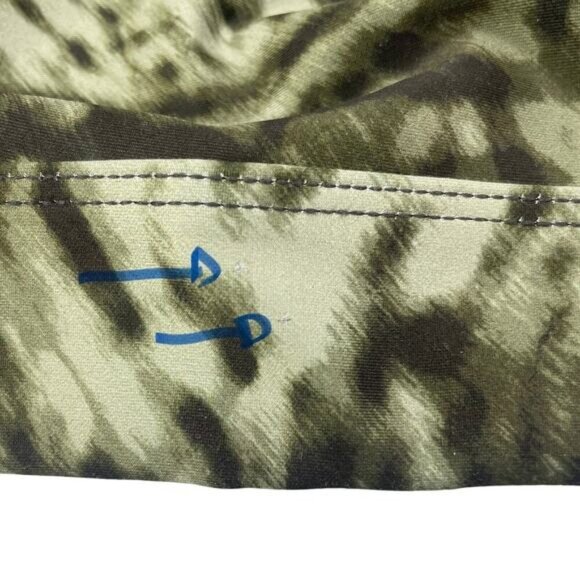 GOOD AMERICAN Wild Night Sports Bra Sz 6 Jungle Leopard Print - Picture 9 of 9